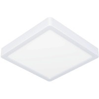 900591 Накладной светильник диммируемый FUEVA 5, 17W (LED), 3000K, L210, B210, H28, сталь, белый / пластик, белый