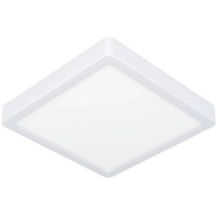 900591 Накладной светильник диммируемый FUEVA 5, 17W (LED), 3000K, L210, B210, H28, сталь, белый / пластик, белый