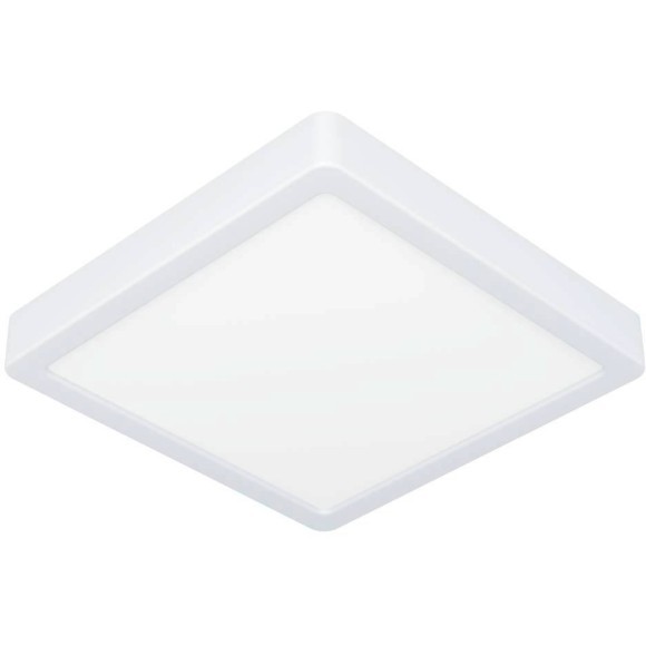 900591 Накладной светильник диммируемый FUEVA 5, 17W (LED), 3000K, L210, B210, H28, сталь, белый / пластик, белый