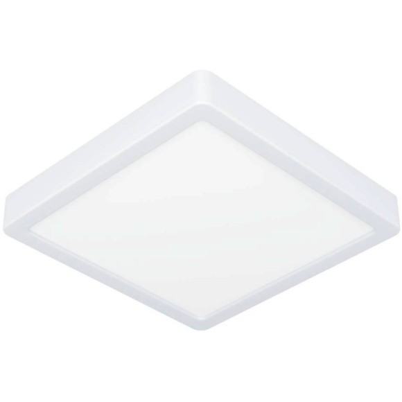 900591 Накладной светильник диммируемый FUEVA 5, 17W (LED), 3000K, L210, B210, H28, сталь, белый / пластик, белый