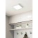 900591 Накладной светильник диммируемый FUEVA 5, 17W (LED), 3000K, L210, B210, H28, сталь, белый / пластик, белый