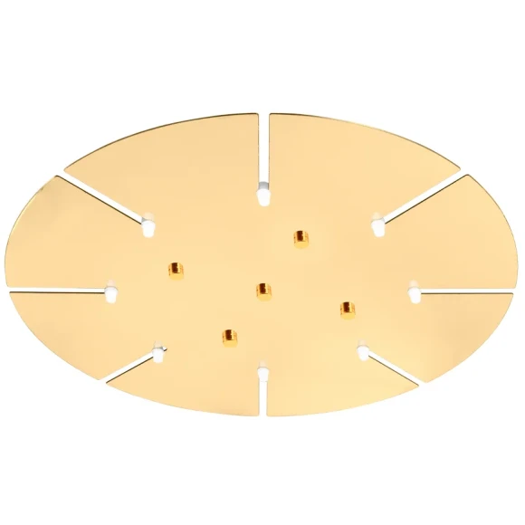 Потолочная база Crystal Lux D600-8 GOLD