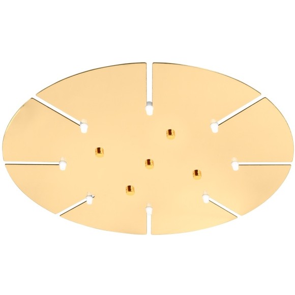 Потолочная база Crystal Lux D600-8 GOLD