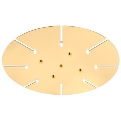 Потолочная база Crystal Lux D600-8 GOLD