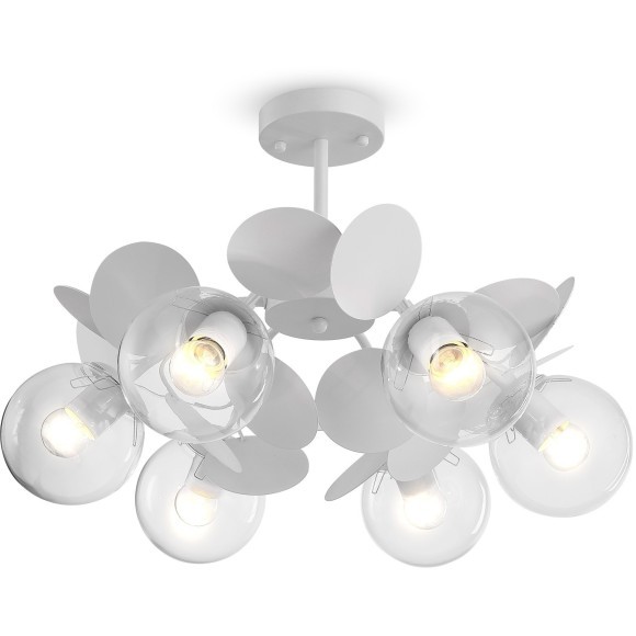 Люстра потолочная Freya FR5165PL-06W Satellite под лампы 6xE27 60W