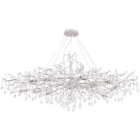 Люстра Crystal Lux REINA V2 SP12 L1500 SILVER PATINA 3582/312V