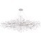 Люстра Crystal Lux REINA V2 SP12 L1500 SILVER PATINA 3582/312V