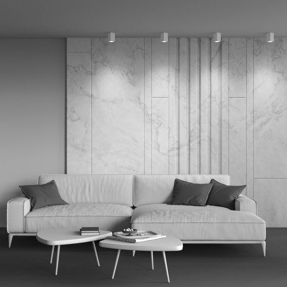 Накладной потолочный светильник Maytoni C011CL-01W FOCUS под лампу 1xGU10 50W