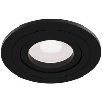 Встраиваемый светильник Maytoni DL023-2-01B Atom под лампу 1xGU10 50W