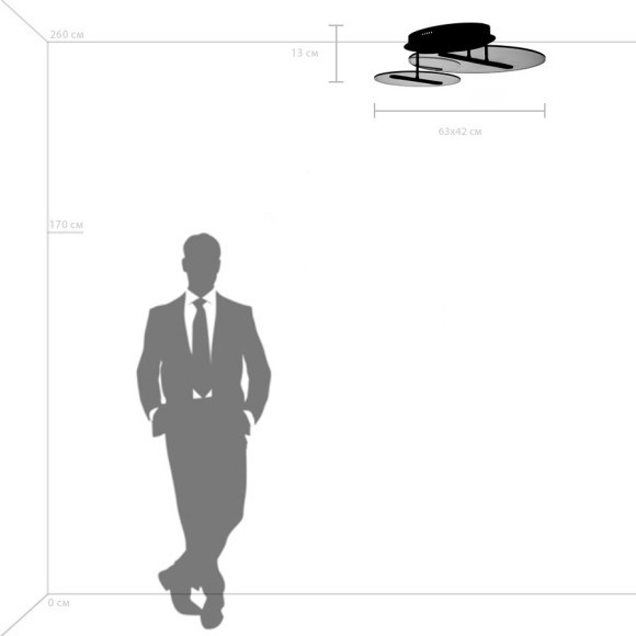 Люстра потолочная Acrile Lightstar 738053 Люстра потолочная Acrile Lightstar 738053