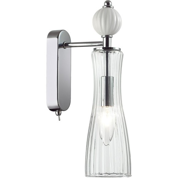 Бра с выключателем Е14 1*40W Lumion EMILY 8268/1W Бра с выключателем Е14 1*40W Lumion EMILY 8268/1W