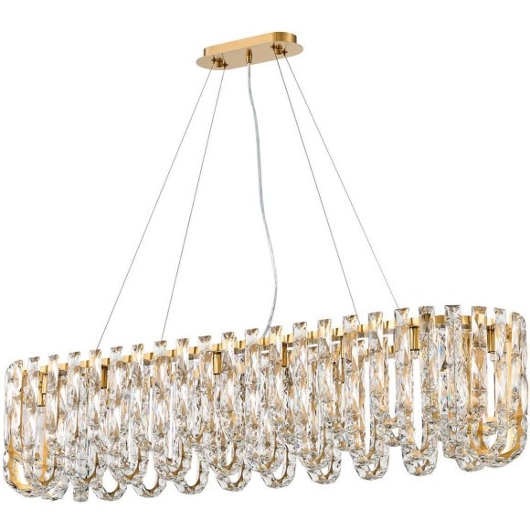 4721-18P, подвесная люстра, L1000xW300xH800/1300, 18xG9x40W, excluded