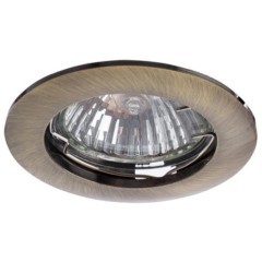 Точечный встраиваемый светильник Arte Lamp BASIC A2103PL-1AB