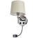 Бра Divinare 1341/02 AP-2 Soprano под лампу 1xE14 40W