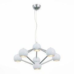 SL853.102.07 Люстра потолочная ST-Luce Хром/Хром E14 7*40W ROTTURA