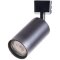 Однофазный двужильный трековый светильник Arte Lamp A1518PL-1BK RIDGE под сменную лампу GU10