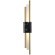 Бра Crystal Lux CARTA AP6W LED BLACK/BRASS