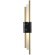 Бра Crystal Lux CARTA AP6W LED BLACK/BRASS