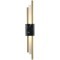 Бра Crystal Lux CARTA AP6W LED BLACK/BRASS
