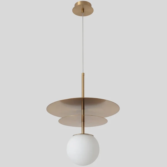 Светильник подвесной Crystal Lux UVA SP1.2 BRASS