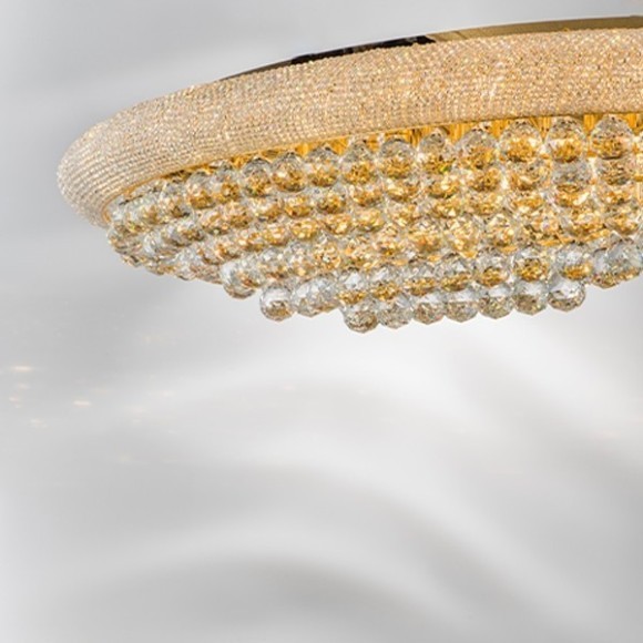 Хрустальный потолочный светильник MONILE 704212 Хрустальный потолочный светильник MONILE 704212