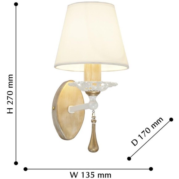 Бра Silena 2635-1W Бра Silena 2635-1W