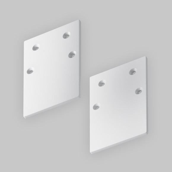 Комплект из 2 боковых заглушек для накладных шинопроводов Maytoni Gravity TRA010EC-41W