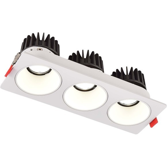 ST052.508.03 Встраиваемый корпус для светодиодного модуля серии ST850, ST851 ST-Luce Белый SHIFT