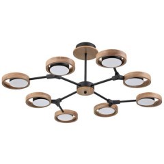 Люстра на штанге LED 3000-6400K 4000Lm Arte Lamp SIGNORA A2454PL-8BK