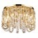 Люстра потолочная хрустально-золотая под лампы G9 Favourite 4721-12C