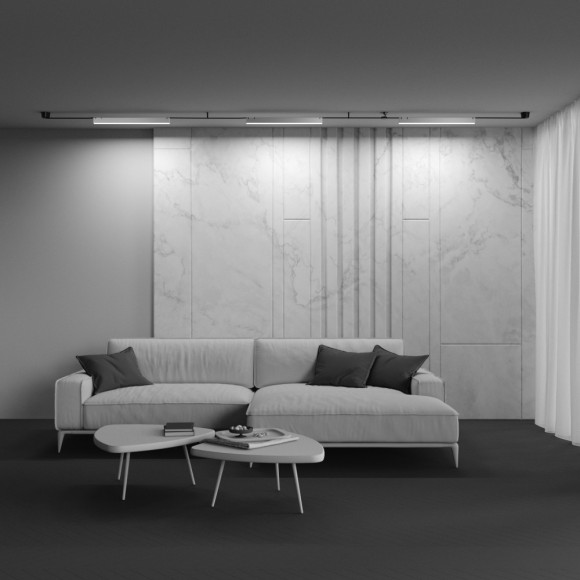 Светильник светодиодный на текстильный шинопровод Maytoni Parity TR129B-24W3K-W 1300лм 24Вт CRI90