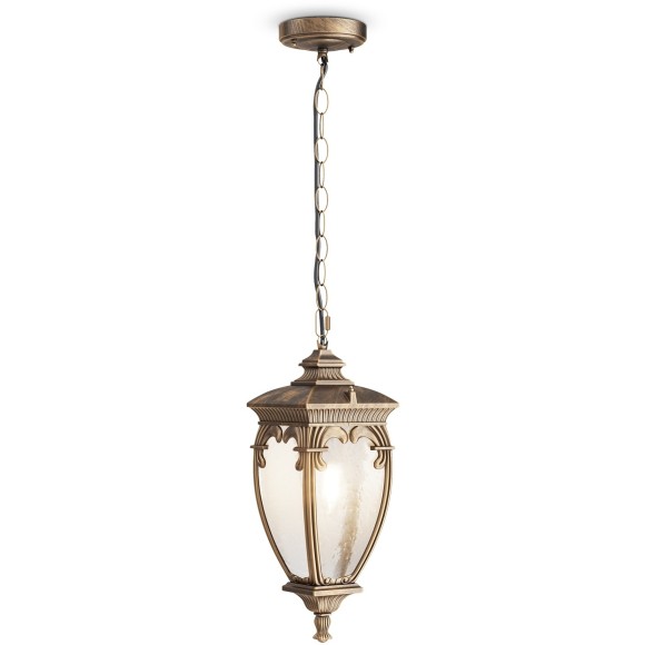 Уличный подвесной светильник Maytoni O414PL-01GB Fleur IP44 под лампу 1xE27 60W