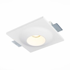 ST253.508.01 ST Luce Светильник встраиваемый, GU10,1х50W, IP20, L220xW220xH58,180-240V, из гипса белый