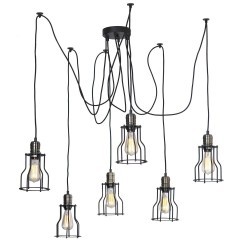 Подвесной светильник паук лофт LSP-9310 Подвесной светильник паук лофт LSP-9310