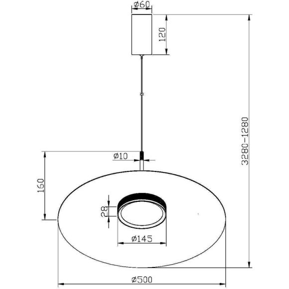 Подвесной светильник Maytoni MOD041PL-L15W3K1