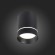 ST115.442.07 Светильник потолочный Черный LED 1*7W 4000K 490Lm Ra90 120° IP20 D79xH100 170-240V Накладные светильники
