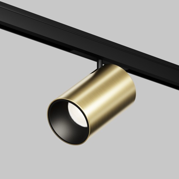 TR187-1-5W4K-M-BBS Ультратонкий трековый магнитный светодиодный светильник Maytoni Levity CRI90+ 4000К 375Лм 36° 5Вт