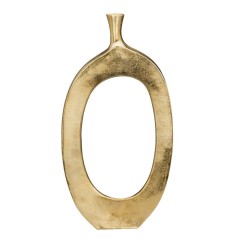 421449 ANKAREFO Ваза декоративная металл золотой L385 B60 H785