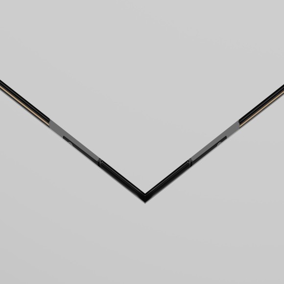 Угловой коннектор для шинопровода под шпаклевку Maytoni Levity TRA187CL-13B