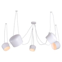 Люстра паук Lussole GRLSP-8175 SHIRLEY IP21 под лампы 5xE27 50W Люстра паук Lussole GRLSP-8175 SHIRLEY IP21 под лампы 5xE27 50W