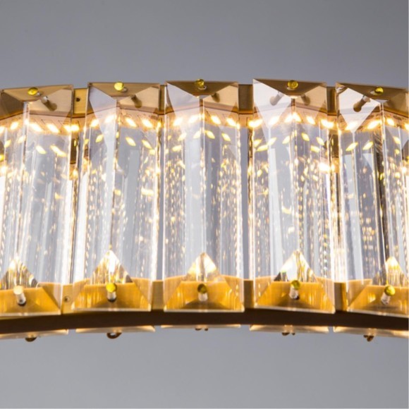 Подвесная люстра хрустальная светодиодная Renata 1135/17 SP-47