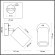 Настенный светильник GU10 Odeon Light CAUCHO 7062/1W