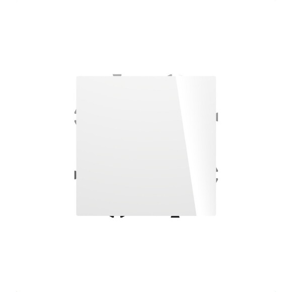 Заглушка VOLTUM S70 с суппортом, (белый глянцевый)