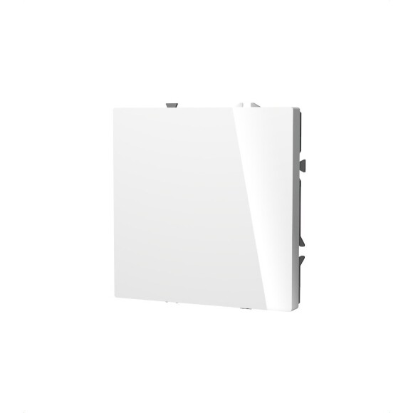 Заглушка VOLTUM S70 с суппортом, (белый глянцевый)