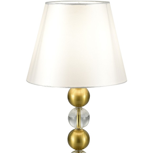 SL2003.304.01 Прикроватная лампа ST-Luce латунь/белый E27 1*40W AURORA