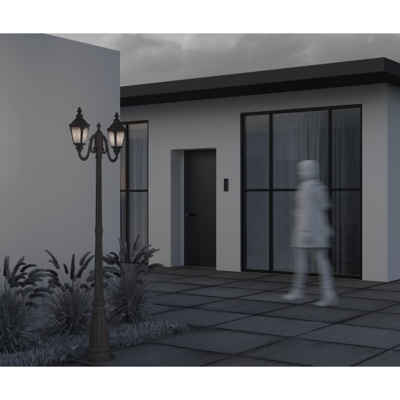 Уличный наземный светильник Maytoni O028FL-03BZ Goiri IP44 под лампы 2xE27 60W