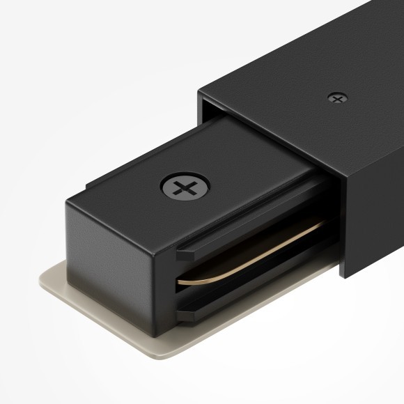 Прямой соединитель для накладных однофазных шинопроводов Maytoni TRA001CB-11B Прямой соединитель для накладных однофазных шинопроводов Maytoni TRA001CB-11B