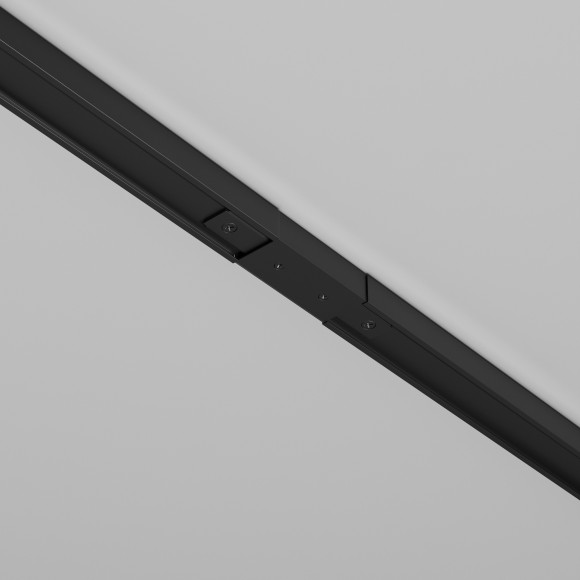 Прямой соединитель для накладных однофазных шинопроводов Maytoni TRA001CB-11B Прямой соединитель для накладных однофазных шинопроводов Maytoni TRA001CB-11B