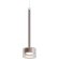 Freya Herb FR5633PL-L6CSH Дизайнерский подвесной светильник в стиле модерн и ар-деко, LED 6 Вт, 3000К, CRI 80, 250 лм, 120°, 220V, диаметр 100 мм, высота 640-2520 мм, металл цвета кашемир, плафон стекло прозрачное
