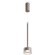 Freya Herb FR5633PL-L6CSH Дизайнерский подвесной светильник в стиле модерн и ар-деко, LED 6 Вт, 3000К, CRI 80, 250 лм, 120°, 220V, диаметр 100 мм, высота 640-2520 мм, металл цвета кашемир, плафон стекло прозрачное